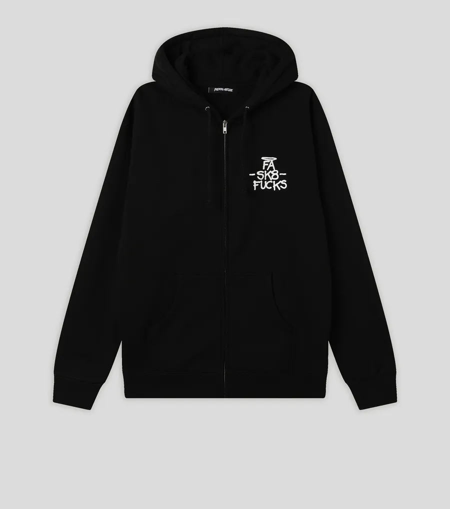 SK8 Fucks Zip Hoodie