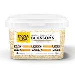 Шоколадные завитки Blossoms White (Завитки из белого шоколада Callebaut)