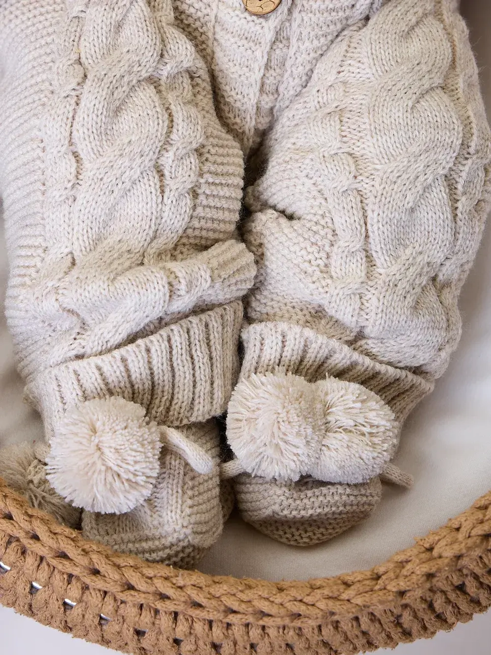 Конверт на выписку для новорожденных зимний