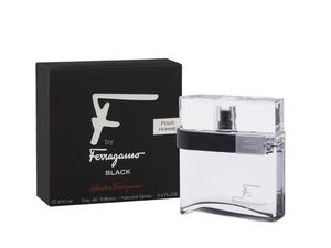 Salvatore Ferragamo F By Ferragamo Black Pour Homme