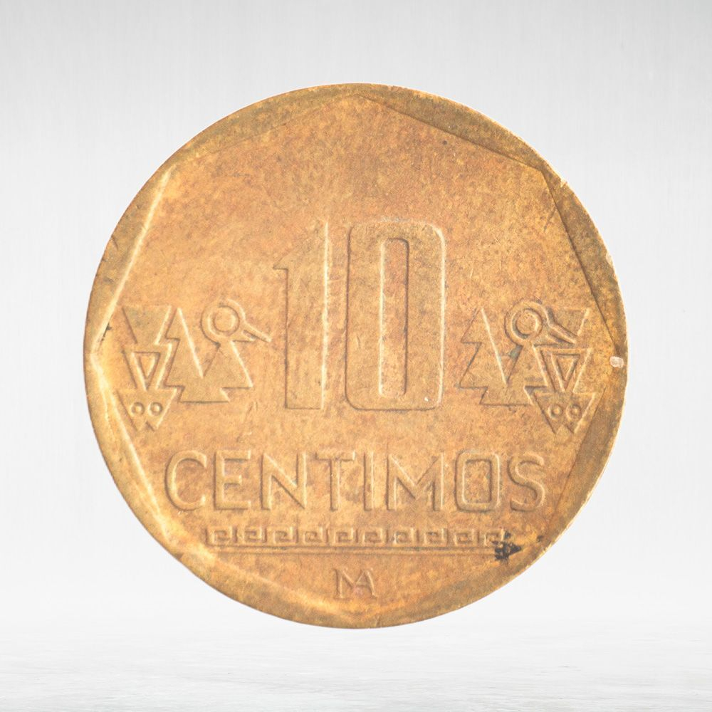 Peru, 10 Céntimos, 2016, VF