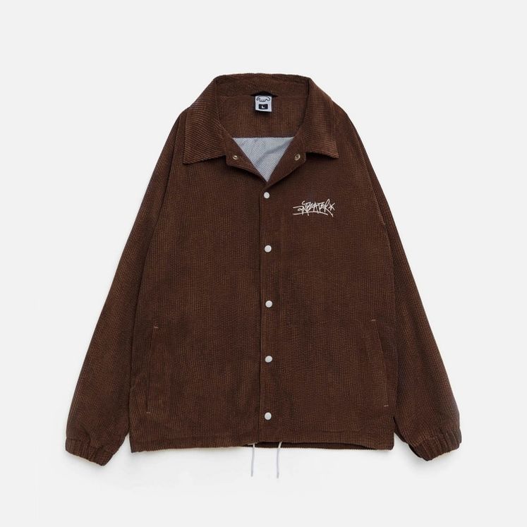 Куртка ANTEATER Coach Jacket вельвет, коричневый