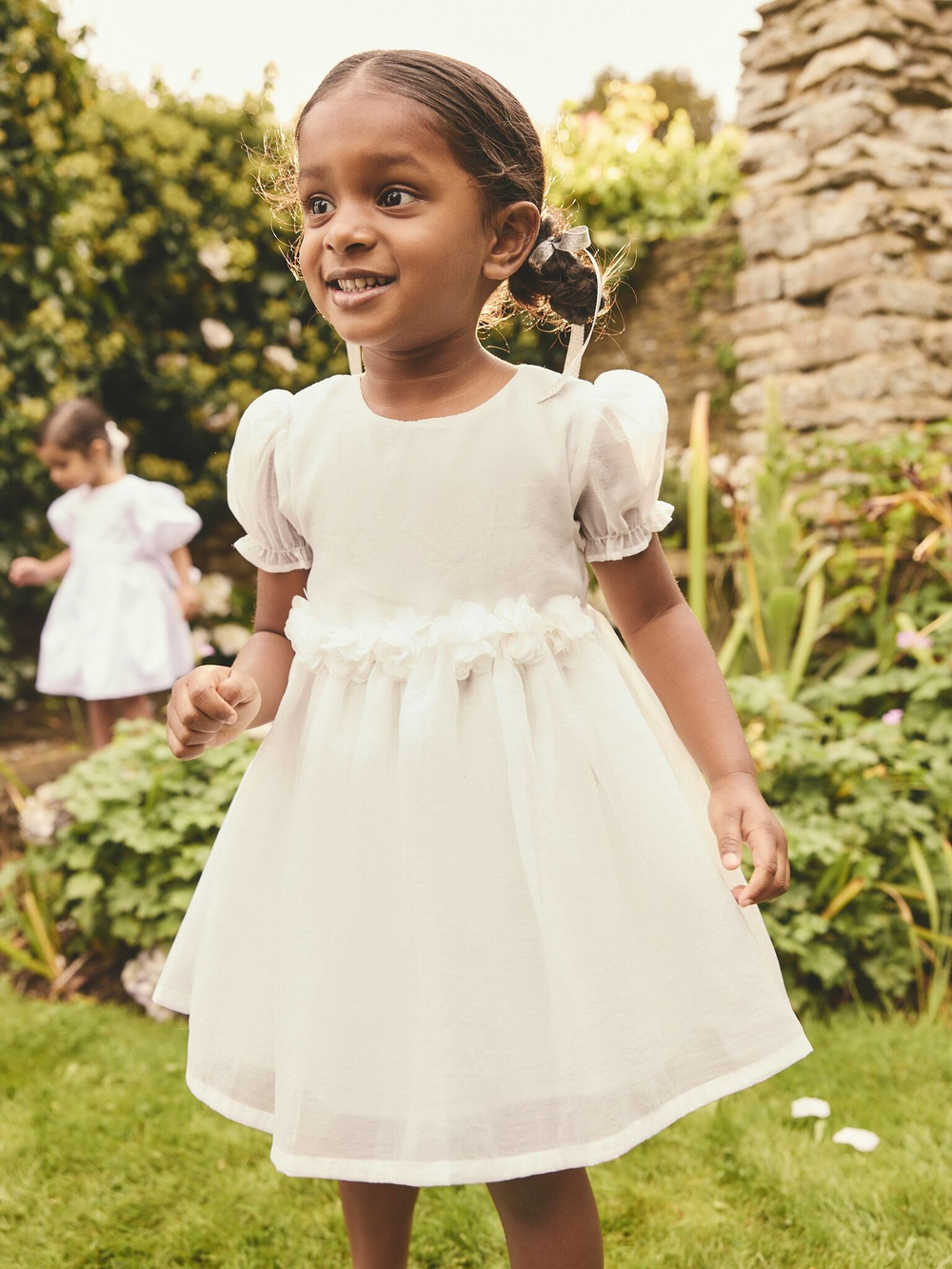 Платье для девочки Next E37-872, Белый