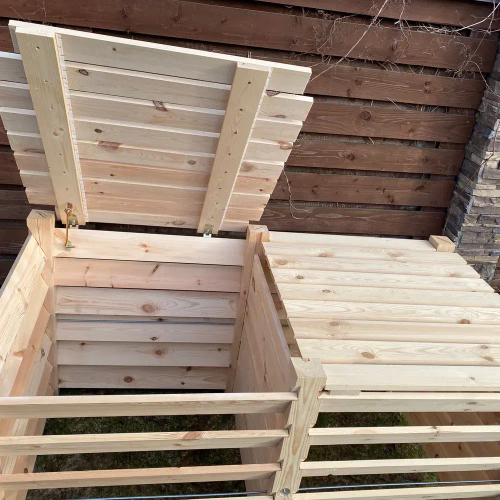 Компостер Compobox CB-1002, 1200 л, дерево