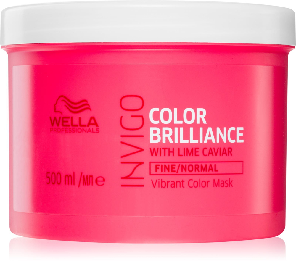 Wella Professionals Invigo Color Brilliance - увлажняющая маска для нормальных и деликатных волос /   500  ml  / GTIN 8005610633749