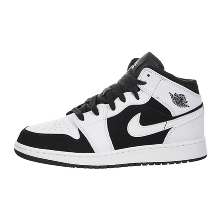 Кроссовки Air Jordan 1 Retro Mid GS White