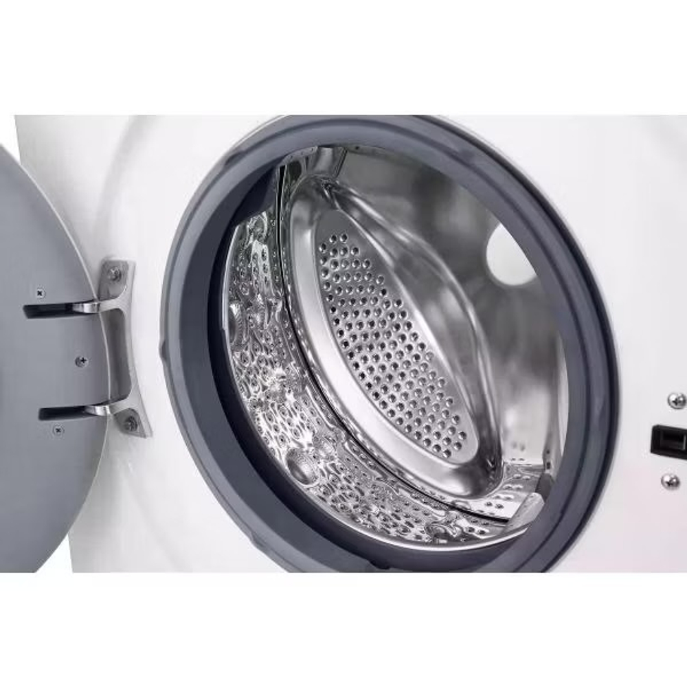Стиральная машина LG F2Y1NS3W 6 кг, 1200 об/мин, 46 см, инвертор, дозагрузка, белая