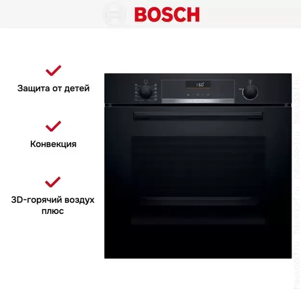 Электрический духовой шкаф Bosch HBA5360B0