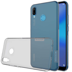 Прозрачный силиконовый чехол Nillkin Nature для Huawei P20 Lite