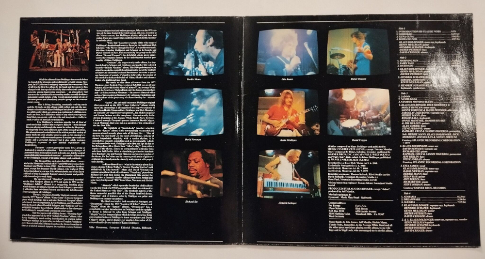 Винтажная виниловая пластинка LP Klaus Doldinger Passport Lifelike (Germany 1980)