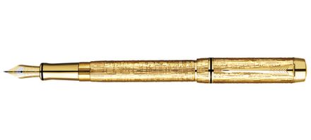 Перьевая ручка Parker Duofold F103, Solid Gold