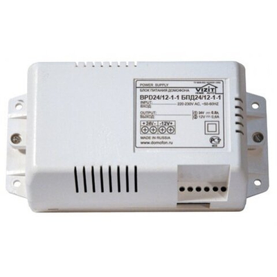 БПД18/12-1-1 Блок питания нестабилизированный 18В/0,7A, 12В/0,6A