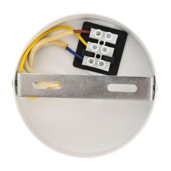 8368/1B ECO LN белый/бежевый, цемент/металл/джутовый шнур Подвес E27 LED 10W 220V BOHO