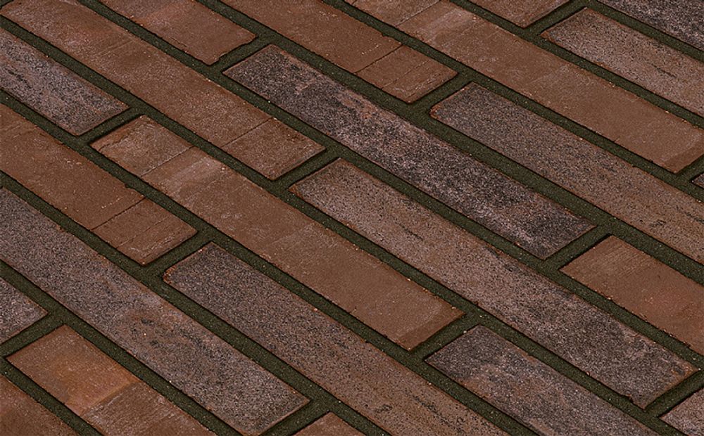 Клинкерный кирпич пустотелый Plinfa Iron 2302, 270x85x50