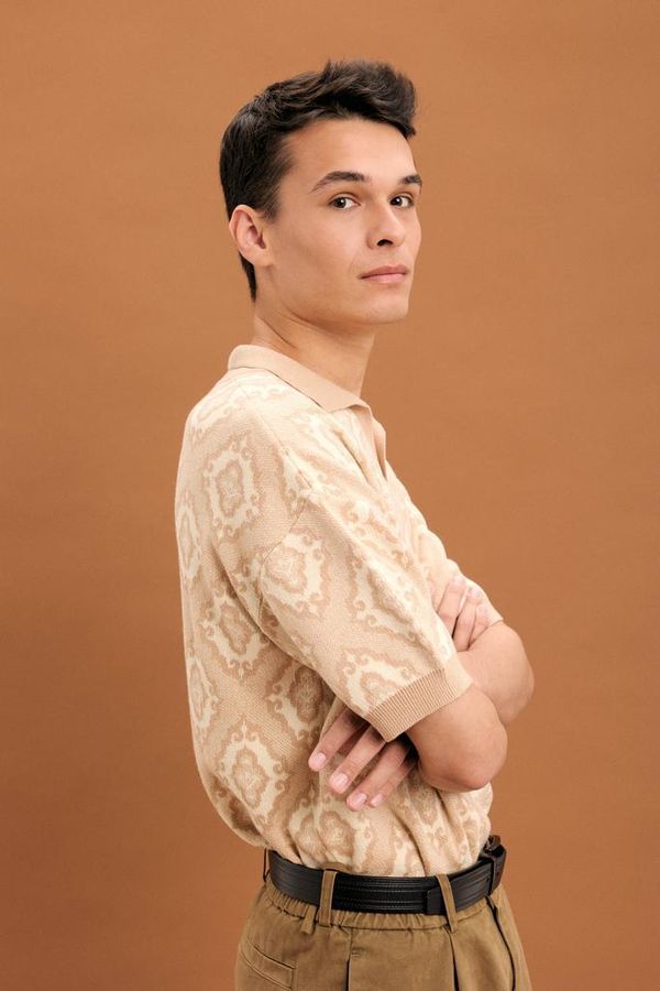 Поло Тюбетейка молочное - фото 5