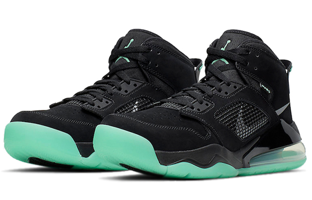 Jordan Mars 270 Black Green Glow