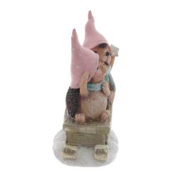 GAEM Фигурка декоративная "Ежики", L9,5 W6,5 H12,5 см