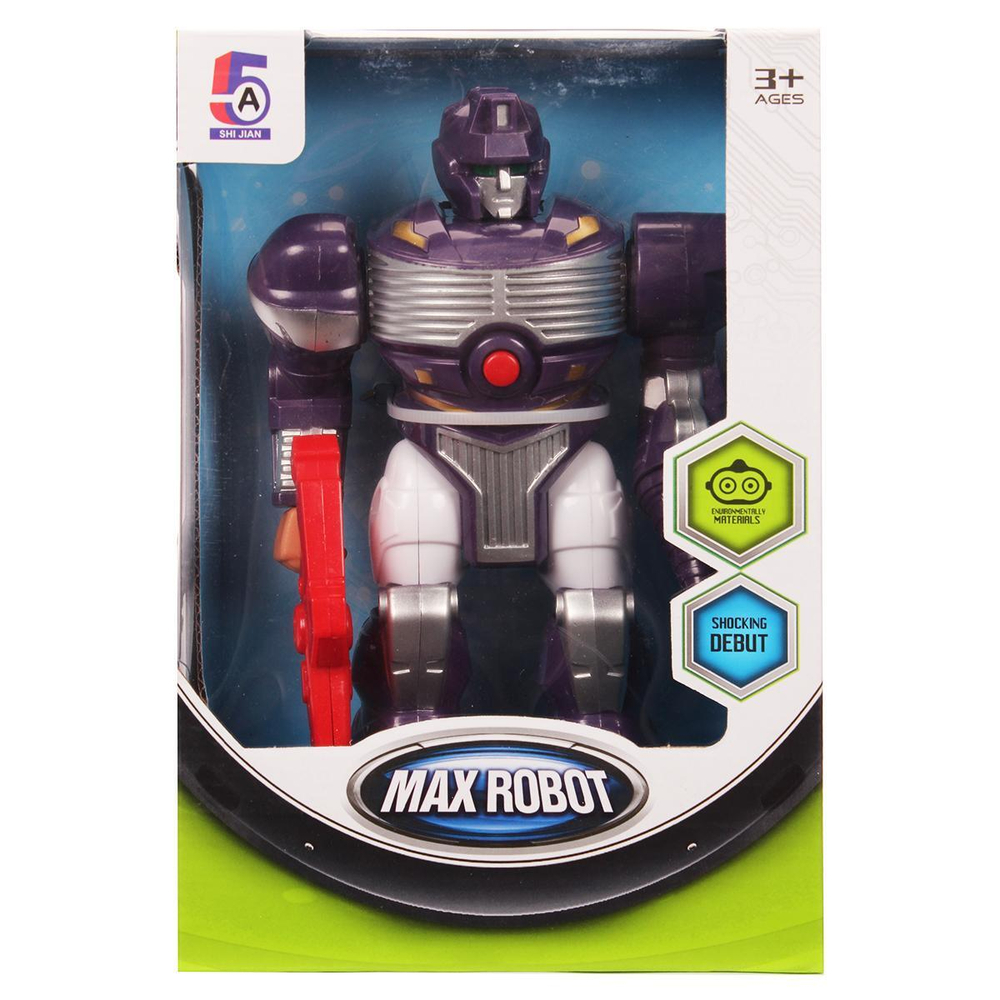 Робот на бат. 18см, коробка 5A-410