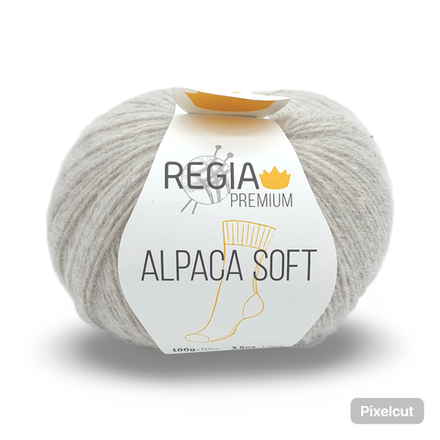 Пряжа Alpaca Soft (00002/Натуральный меланж)