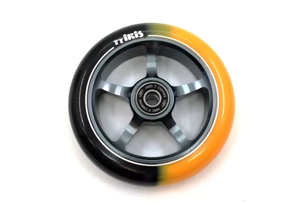Колеса Tech Team 110мм Iris grey-yellow