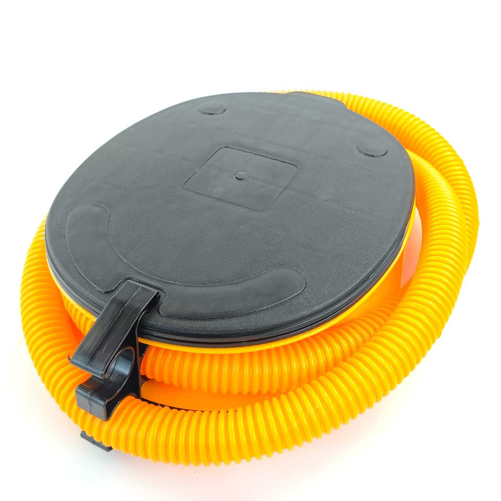 Насос ножной ПВХ Премьер 5л, желтый шланг