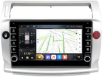 Магнитола для Citroen C4 2004-2011 - Carmedia OL-9932 (кнопки и крутилки), Android 12, TS10, CarPlay, 4G SIM-слот