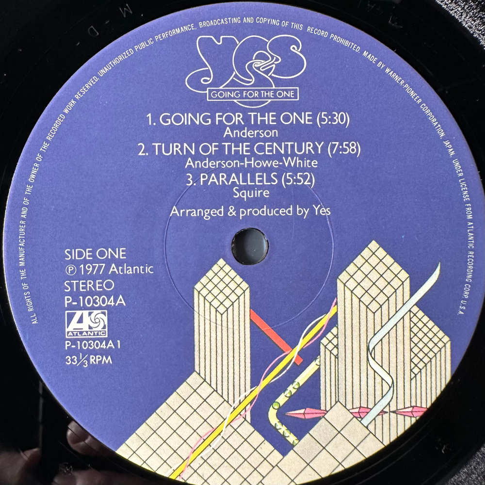 Yes - Going For The One (Япония 1977г.)