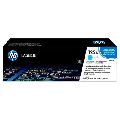 Картридж HP CB541A (125A) для Color LaserJet CM1312/CP1210/CP1215/CP1217/CP1515 голубой (1.4k)