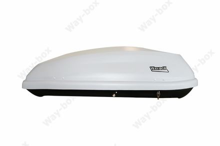 Автобокс Way box Sirius 420 литров серый. Размер 145*95*40 см