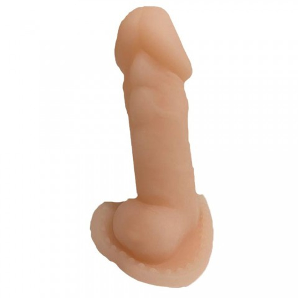 Насадка на пенис светлая (13,3×3,5 см)