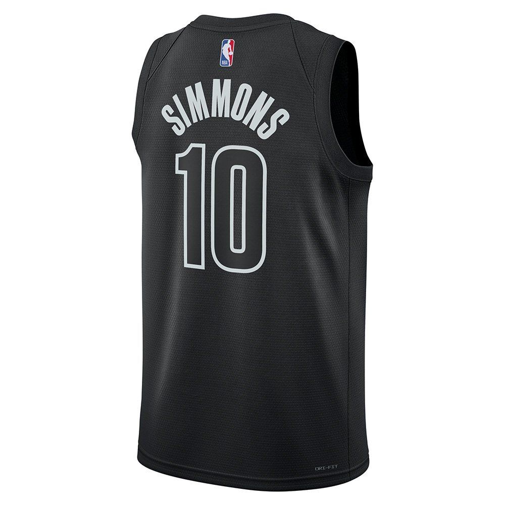 Баскетбольная джерси Jordan Dri-FIT NBA Swingman Jersey Brooklyn Nets Statement Edition Ben Simmons Black