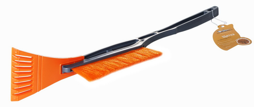 Щетка для снега со скребком 50 см оранжевая Airline