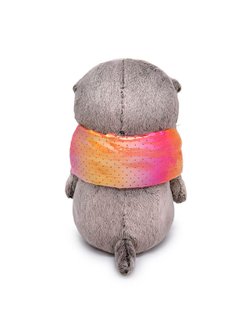 Мягкая игрушка Басик BABY в дутом шарфе 20 см