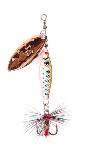 Блесна LUCKY JOHN Trian Blade Long 18 г, цвет 006