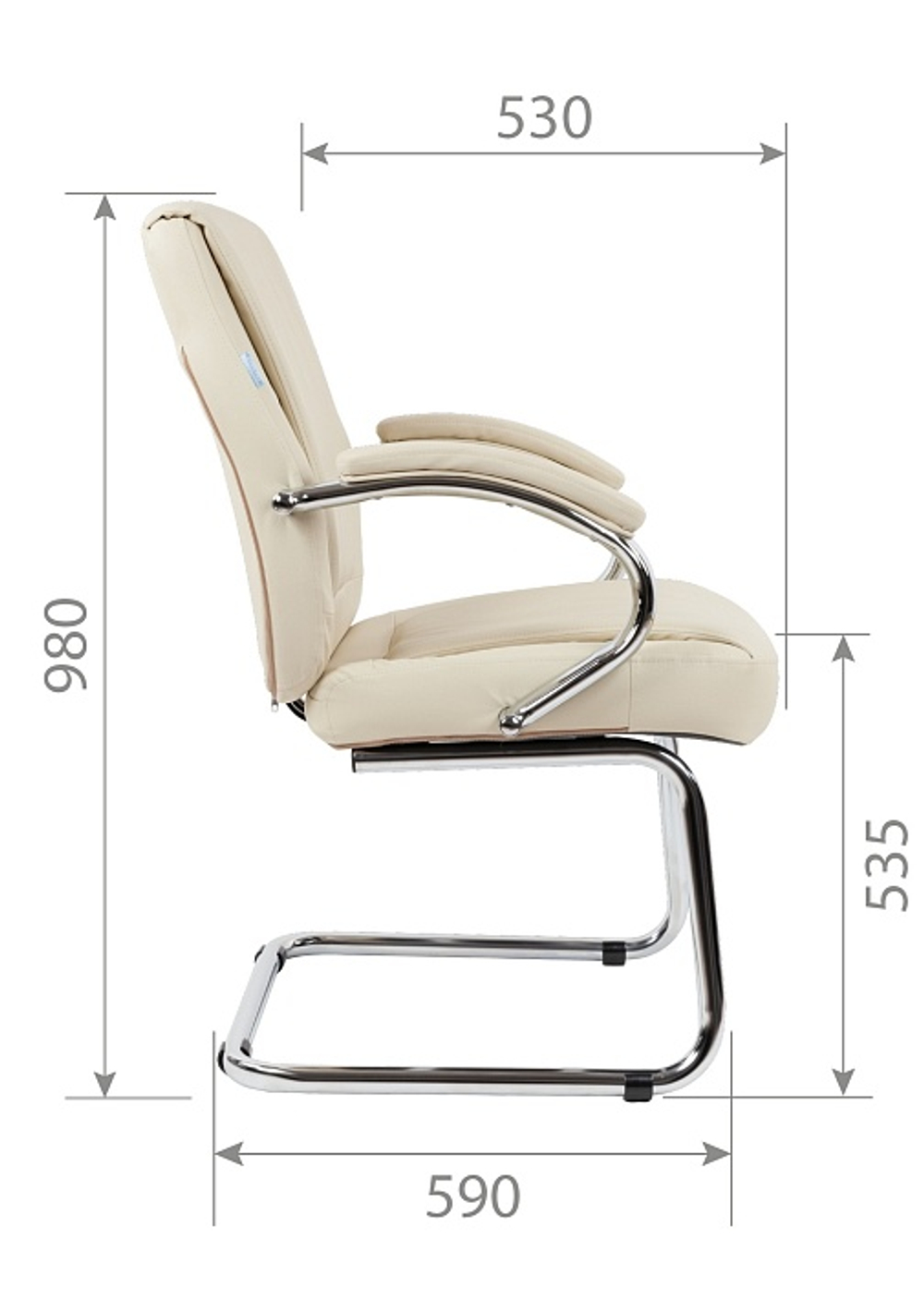 Кресло для конференций CHAIRMAN 794 V, экокожа