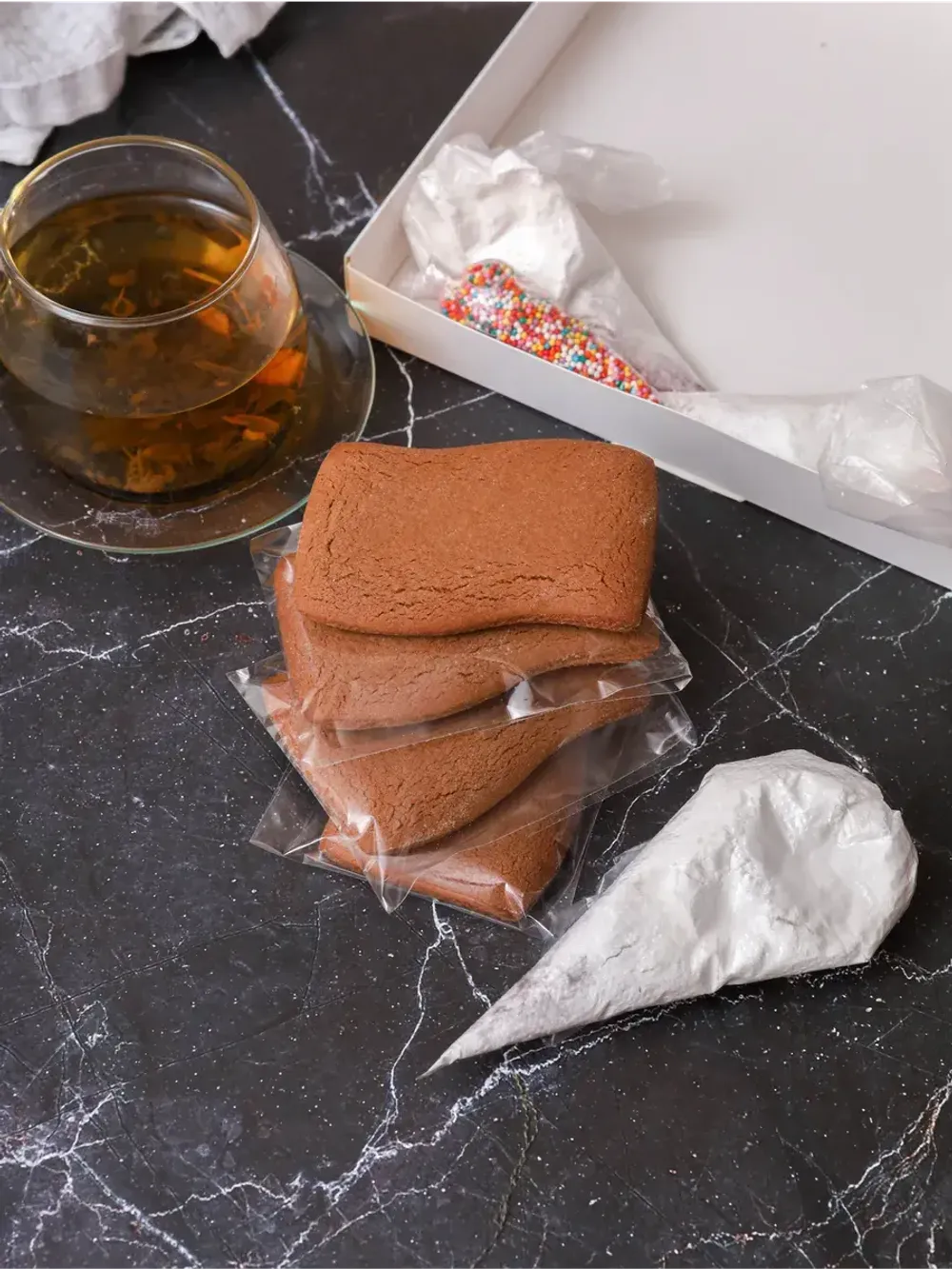 Набор для росписи "Флаг" из шоколадного теста