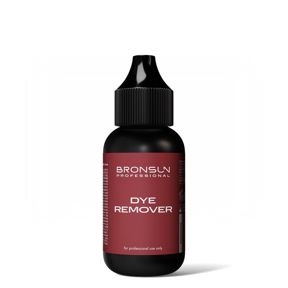 Ремувер для удаления краски с кожи BRONSUN Dye remover 30мл