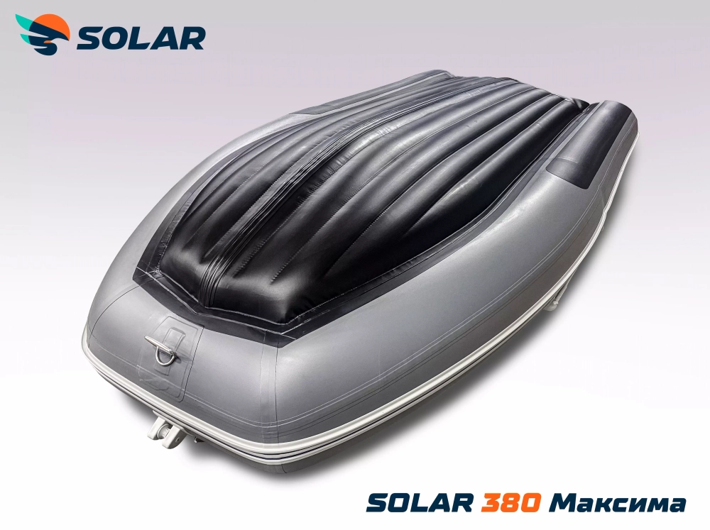 Лодка надувная моторная solar-380 к (максима)