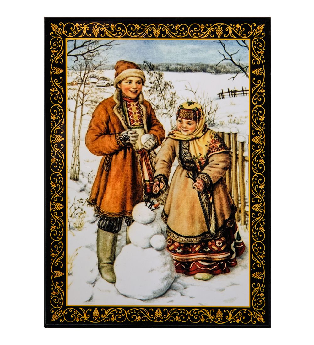 ШК-11/ 6-O Шкатулка в технике декупаж (13х18х4)