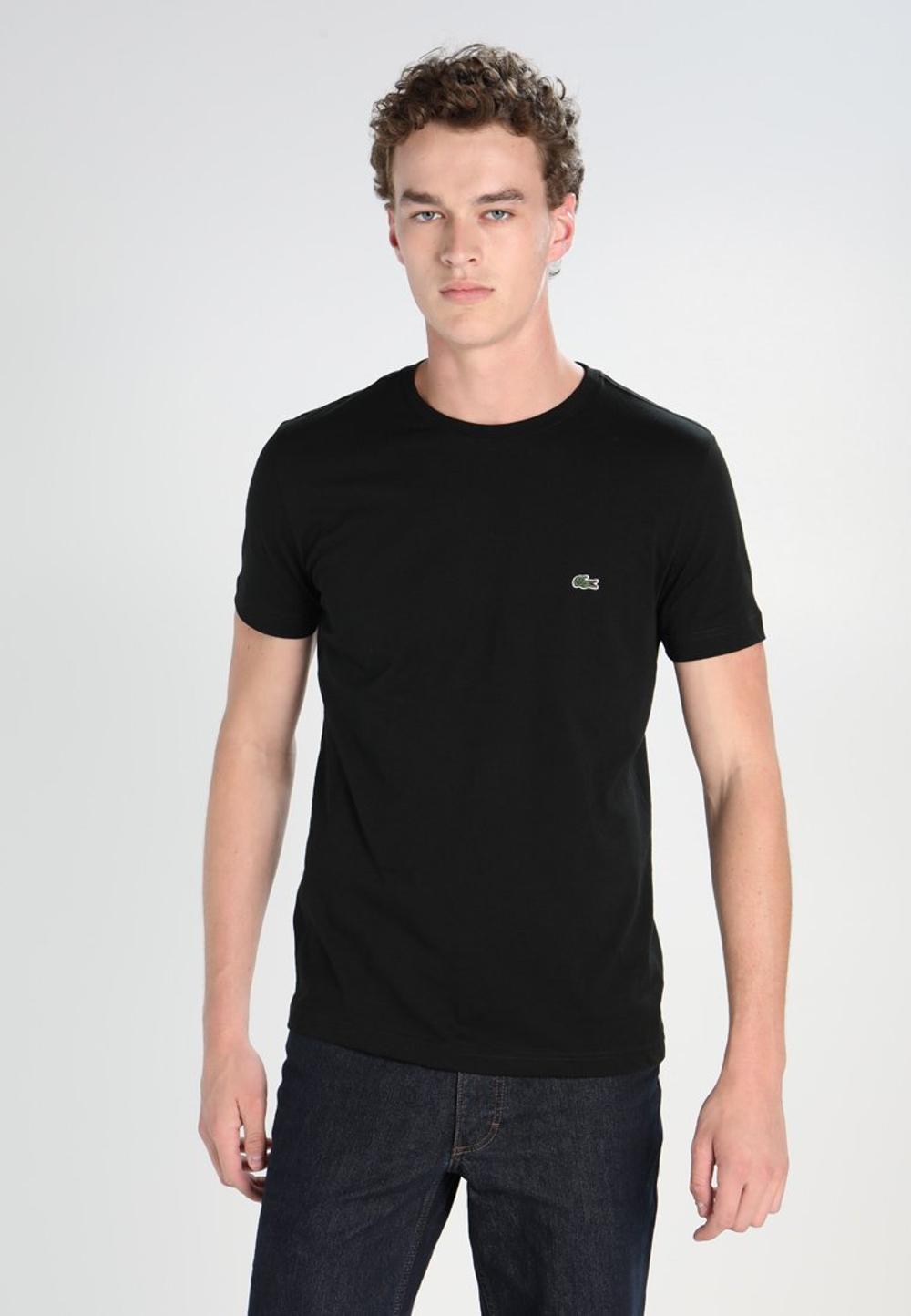 Lacoste Базовая футболка - Чёрный (LA222D01Z-802)