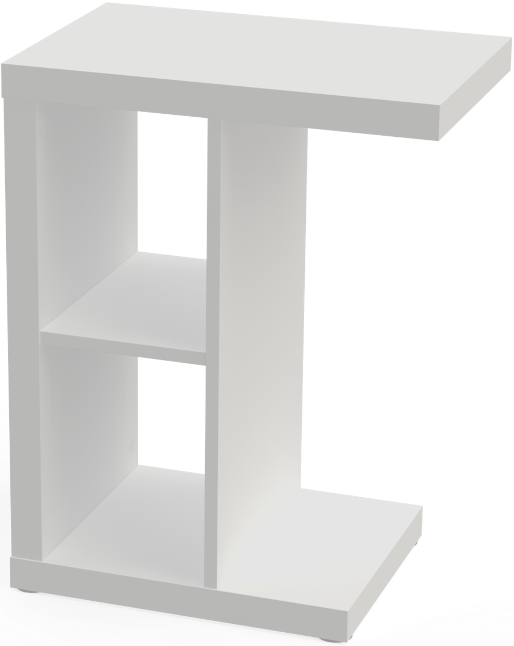 Столик приставной Энкель 47х60х30 (белый)