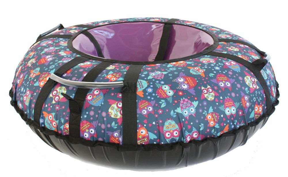 Тюбинг Hubster Фьюжн Совы, фиолетовый