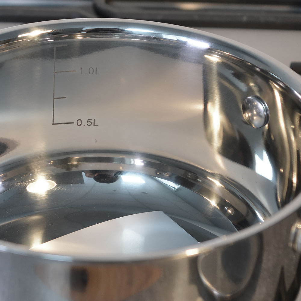 Кастрюля 1,5л нерж, индукция, "Daniks" Оптима GS-01201-16CA