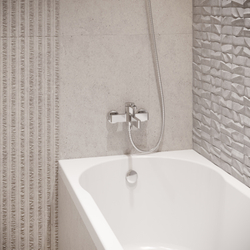 Смеситель для ванны с душем STWORKI Лександ S09100CR хром