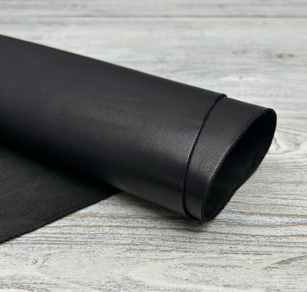 Odessa Soft Nero (1,1-1,3 мм), цв. Черный, натуральная кожа