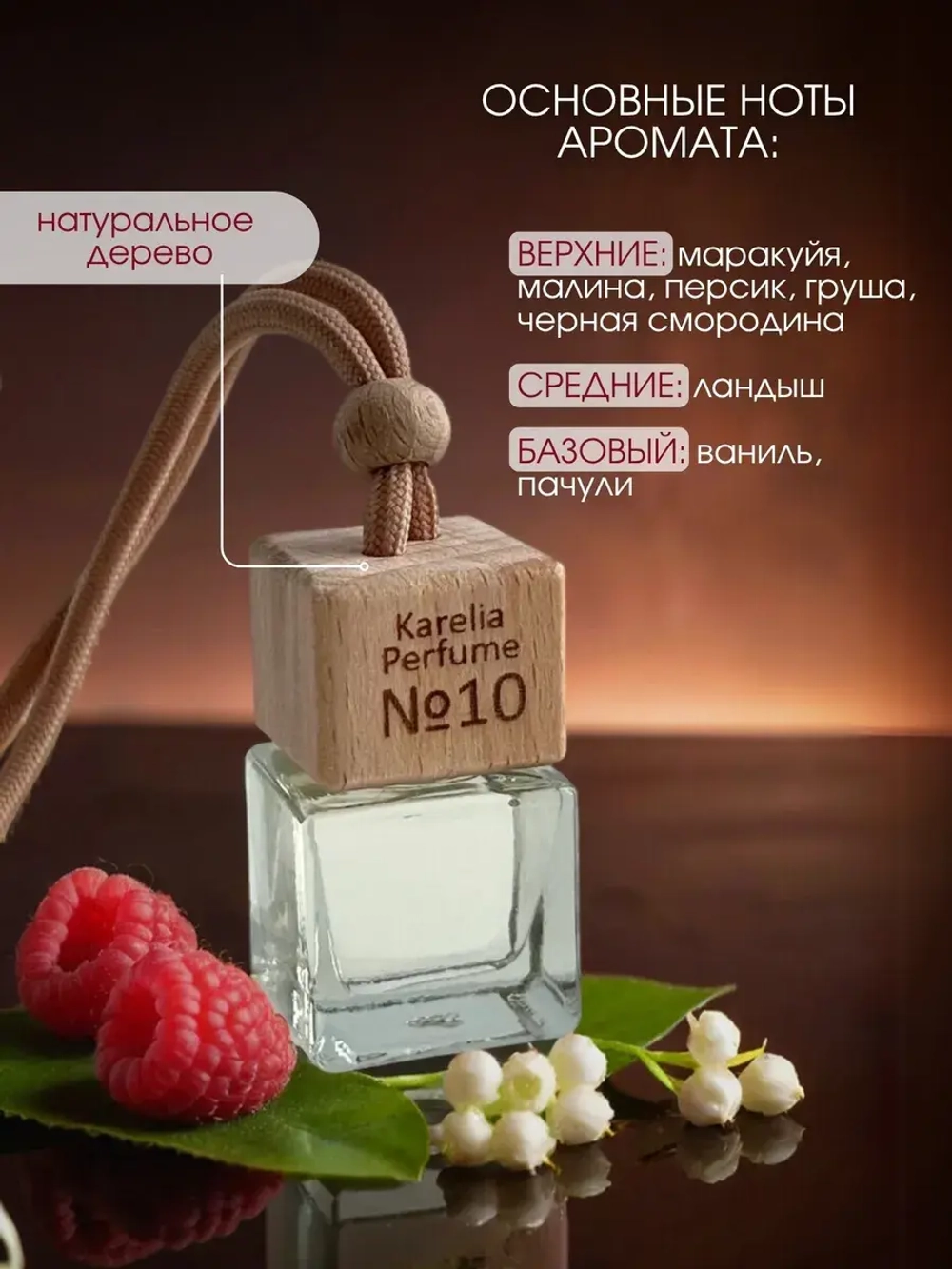 Ароматизатор в машину набор 3 шт