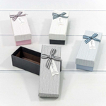 Коробка Ювелирная 12х4.5х3.5 см Набор 4 шт (Микс)