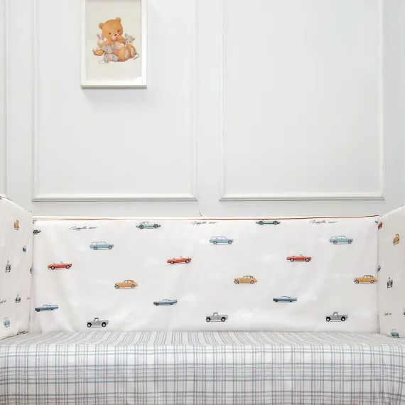 Комплект постельного белья Lollycottons Маленький гонщик 1, 6 предметов