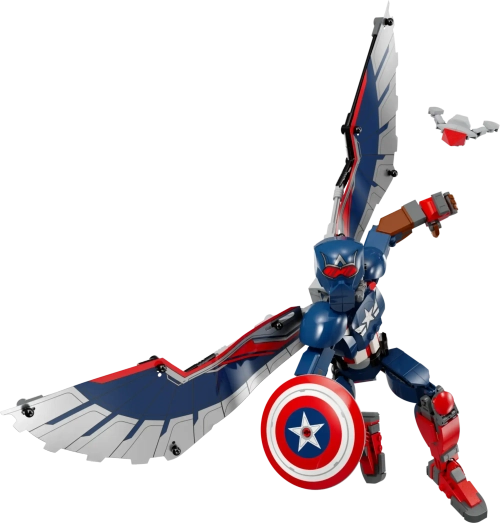 Конструктор LEGO Marvel 76296 Новая строительная фигура: Капитана Америки