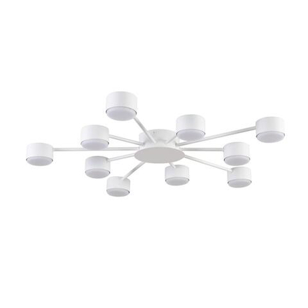8343/10C COMFI LN26 252 белый, металл Люстра GX53 LED 10*7W 220V TORINA
